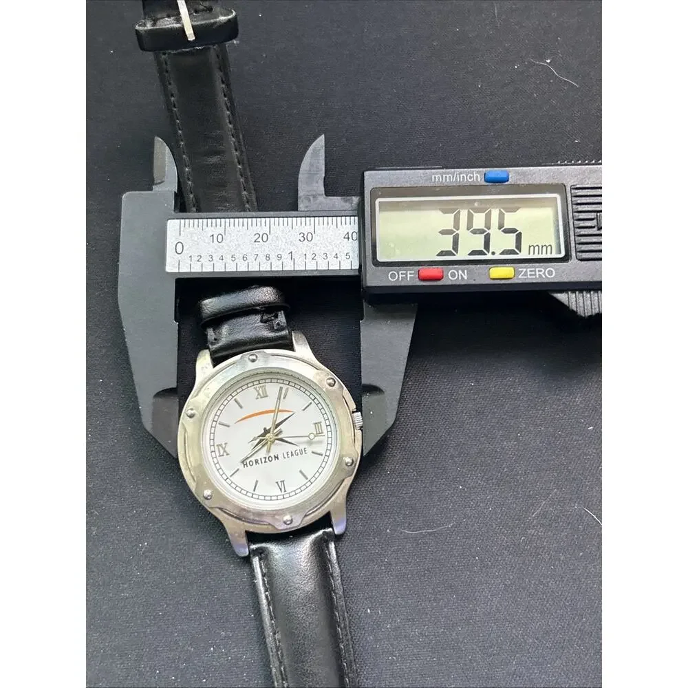 Horizon League Silver Tone Quartz Watch